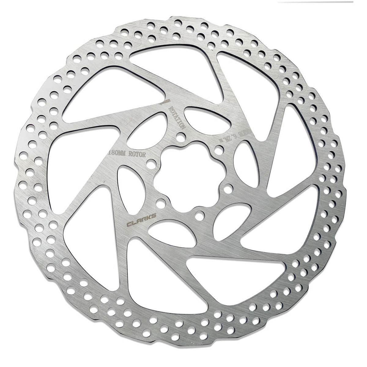 Clarks Stainless Steel E-Bike Rotor with 6 Rotor Bolts