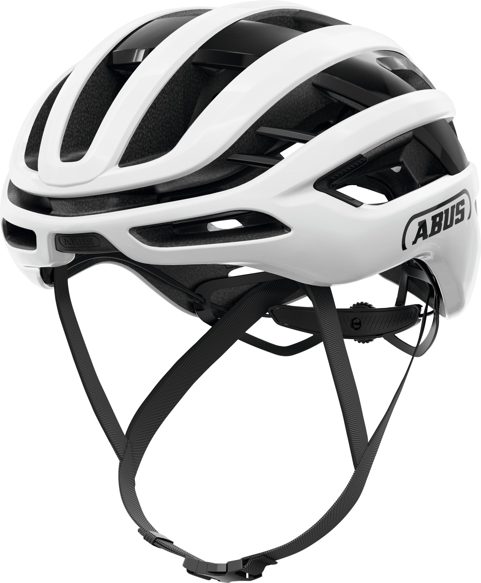 ABUS AirBreaker 2.0 Road Elite Helmet in Shiny White (Made in Italy) - Limited Numbers Due July 2025