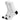Sox Footwear Solid White Premium Crew Socks