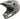 ABUS YouDrop FF Kids Full Face MTB Helmet in Dust Grey (48-55cm)