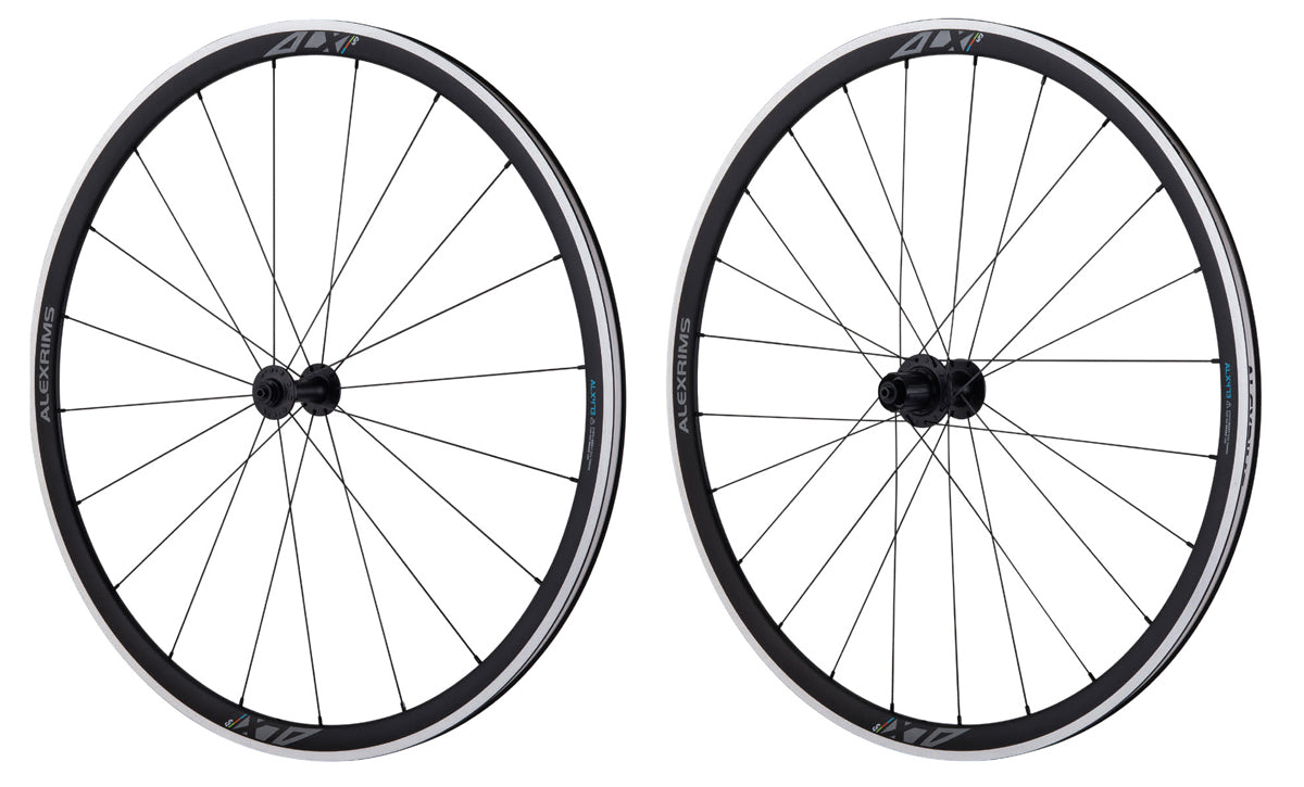 Alex ALX473 - 700C Q/R Road Wheelset (TL-Ready) in Black