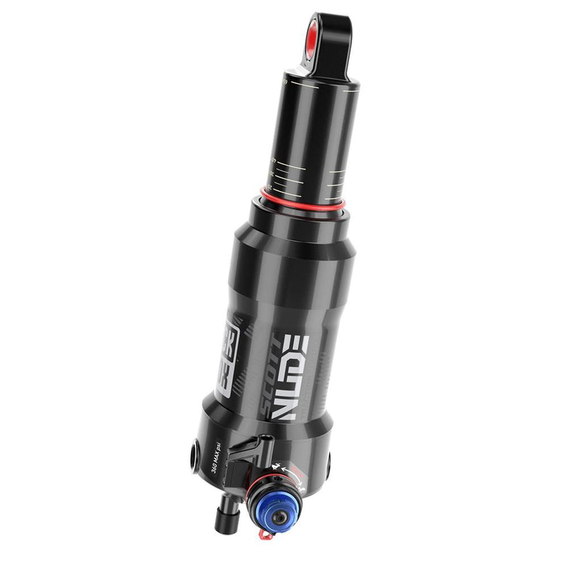 ROCKSHOX REAR SHOCK DELUXE NUDE RLC3 (165X45) DEBONAIR PROGRESSIVE 0POS/0NEG TOKENS, W/1 EFFICIENCY TOKEN, LM TUNE,430LOCKOUT, TRUNNION/STANDARD,TOP FILL(10X20 HARDWARE) SCOTT SPARK 2022+C1