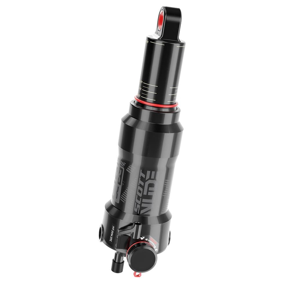 ROCKSHOX REAR SHOCK DELUXE NUDE RL3 (165X45) DEBONAIR PROGRESSIVE 0POS/0NEG TOKENS, W/1 EFFICIENCY TOKEN, LM TUNE,430LOCKOUT, TRUNNION/STANDARD,TOP FILL(10X20 HARDWARE) SCOTT SPARK 2022+C1