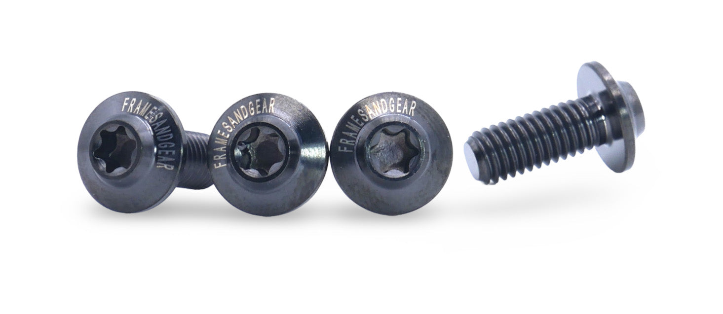 Titanium Bottle Cage Bolts M5 x 14