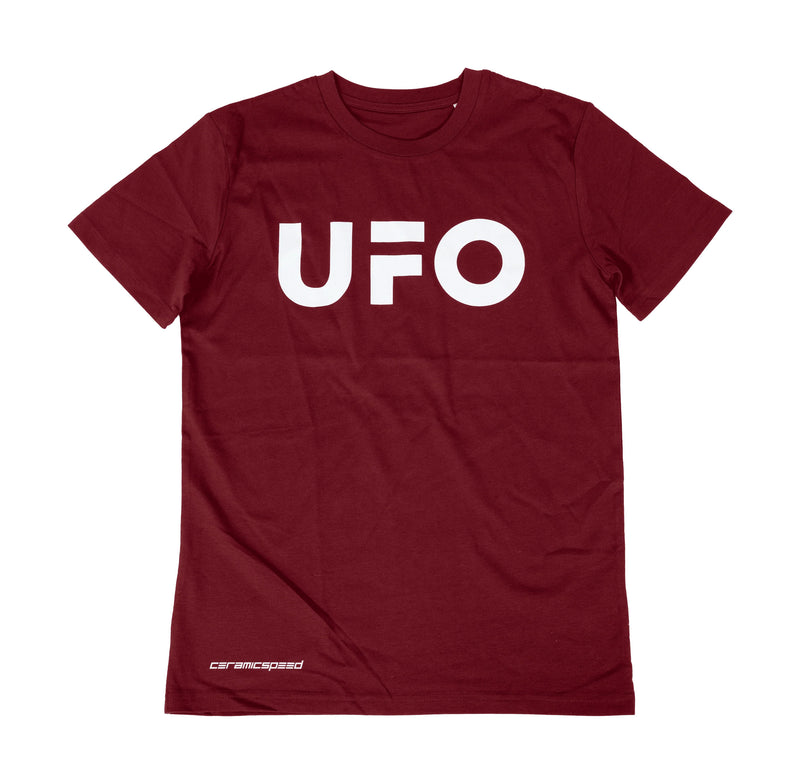 Ceramicspeed UFO Logo T-Shirt Burgundy