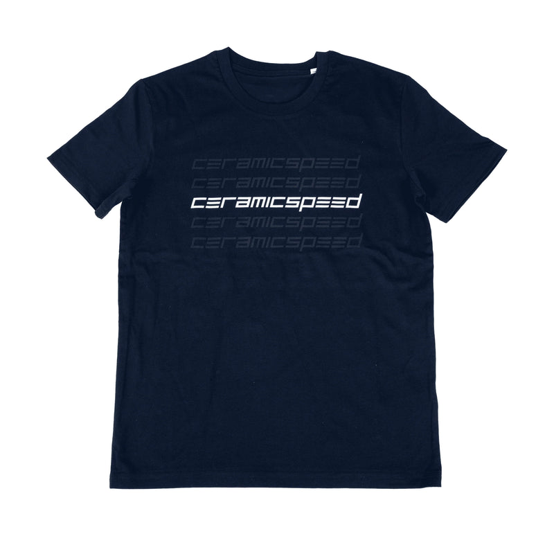 CeramicSpeed Graphic Logo T-Shirt Navy Blue