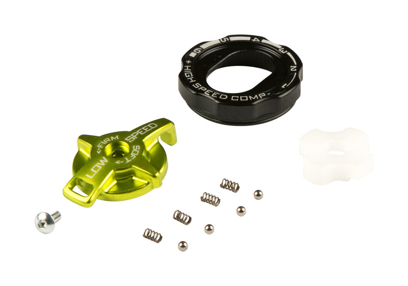 DVO Damper Knob & Detent Kit, Diamond, Beryl