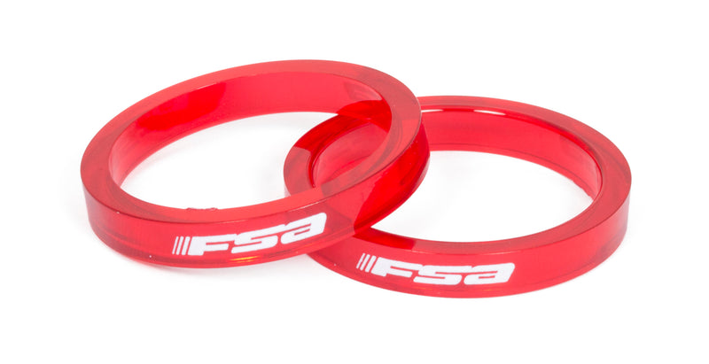 Polycarbonate Headset Spacers 10 pcs