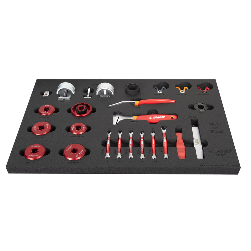 UNIOR BIKE TOOL SET IN SOS TOOL TRAY (1600SOS18)