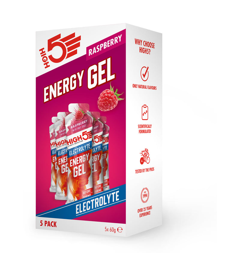 High5 Energy Gel Electrolyte x5 60g