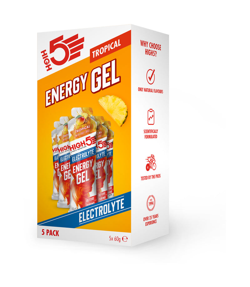 High5 Energy Gel Electrolyte x5 60g