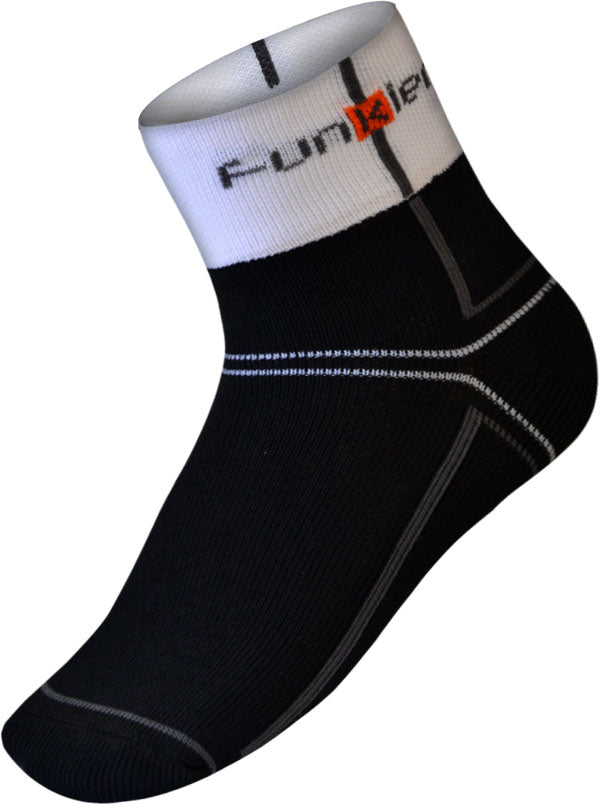 Funkier Lorca SK-44 Winter Thermo-lite Socks in Black/White