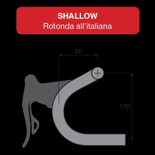 Deda Elementi Zero 100 Shallow Handlebars