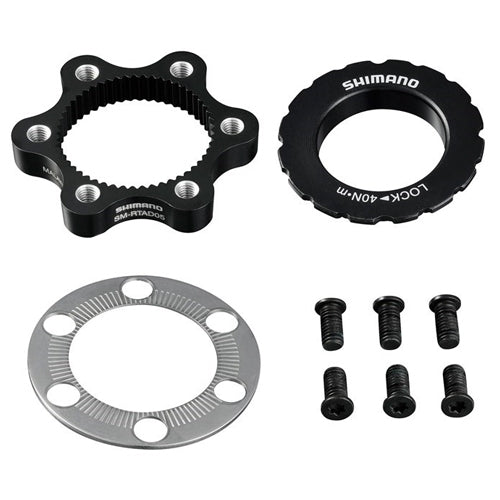 Shimano 6 Bolt Rotor to Centre Lock Adapter