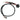 Yamaha YAMAHA motor cable Intube7 pin, cable length 150mm