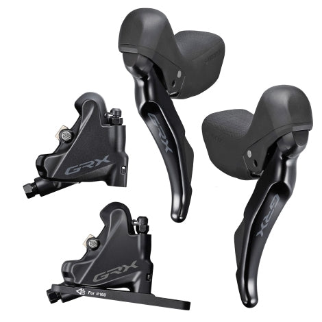 Shimano ST-RX600 GRX Mechanical 2x11 Speed STI Levers with GRX 400 Callipers