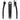 Ebike Chainset CK-761 G2T Wider ISIS Black