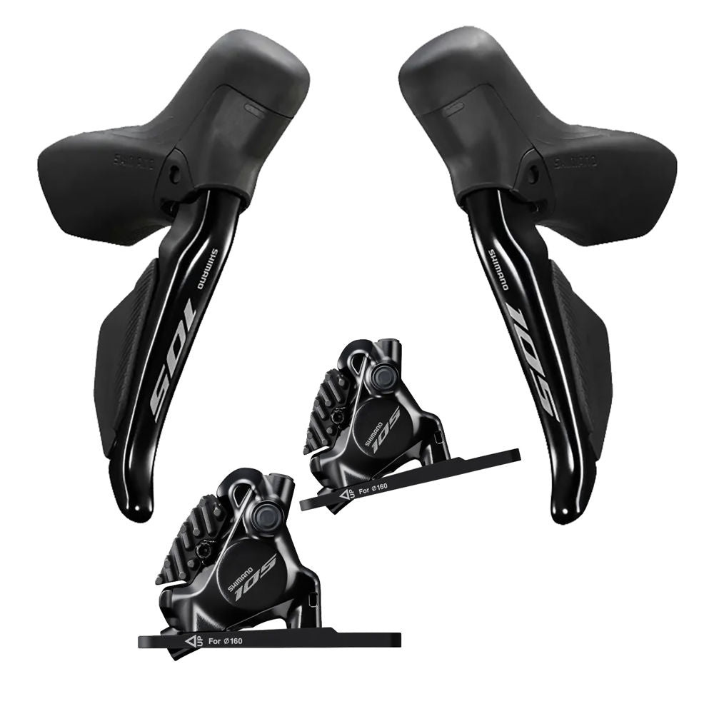 Shimano 105 R7170 12sp Hydro Disc Di2 STI Levers and Calipers