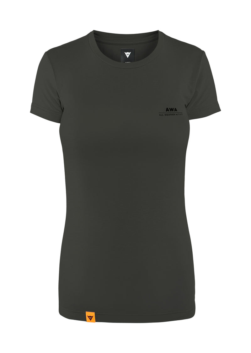 AWA BLACK Womens Tee T-Shirt