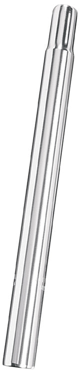 Ergotec 300mm Aluminium Straight Seat Post in Silver