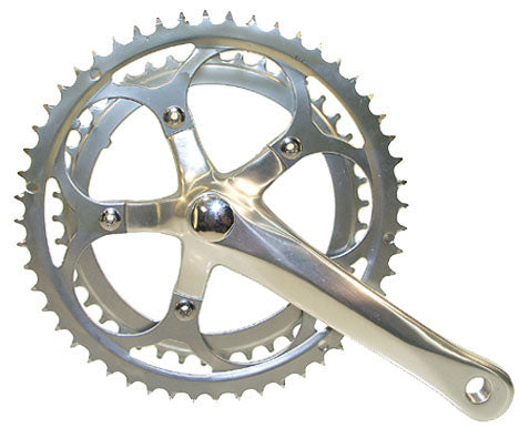 42/52 Alloy/Steel 9 Speed Chainset