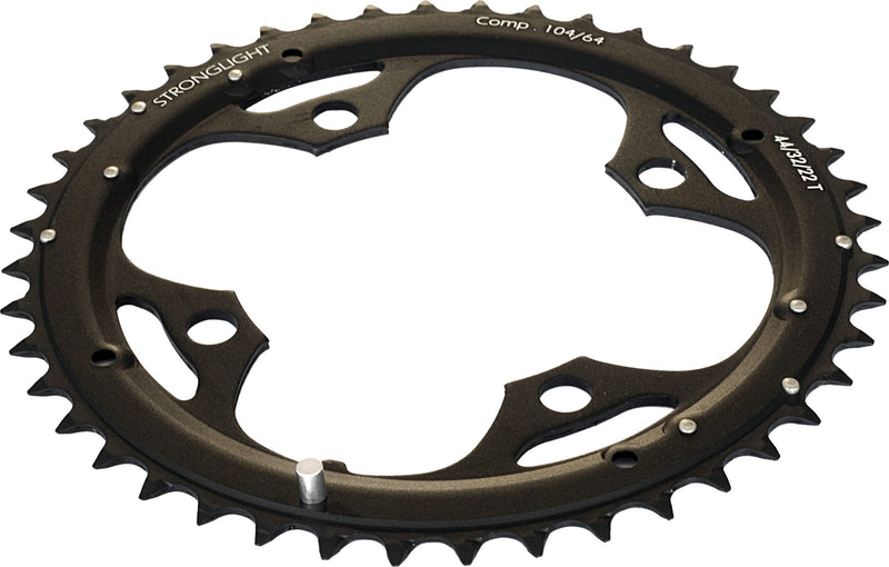 4-Arm 104mm Chainring Black Stronglight