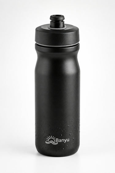 BANYU Dual-Wall Insulated Stainless Steel Cycling Bottle – 500ml