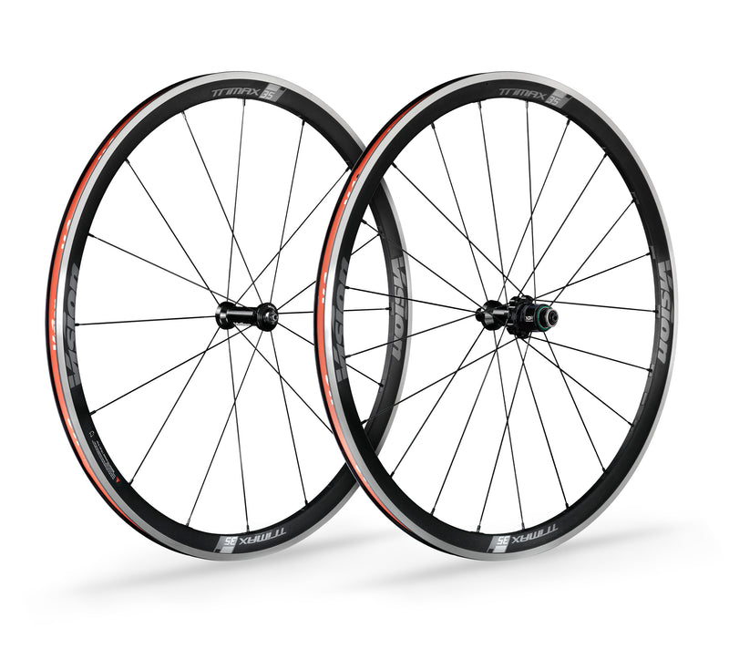 TriMax 35 Silver Brake Surface Road Wheelset