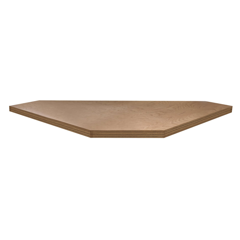 UNIOR ANGLE WOODEN BENCH TOP