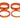 A2Z Headset Spacers - Orange