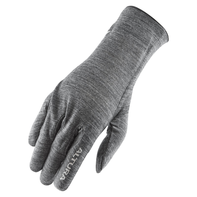 ALTURA ROAD MERINO UNISEX LINER GLOVES 2021: GREY XS