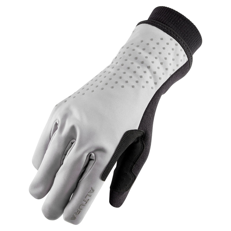 ALTURA NIGHTVISION UNISEX WATERPROOF INSULATED CYCLING GLOVES 2021: LIGHT GREY M