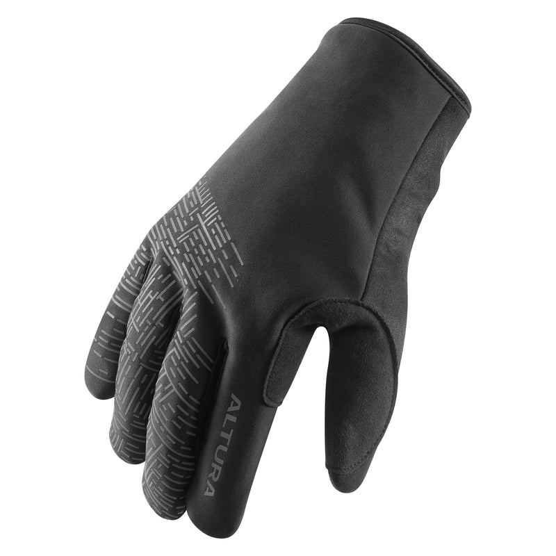 ALTURA POLARTEC� UNISEX WATERPROOF CYCLING GLOVES 2021: BLACK XS