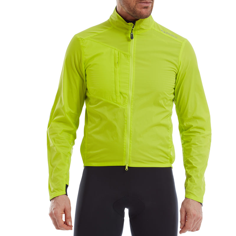 ALTURA AIRSTREAM MEN'S WINDPROOF JACKET 2022: LIME M