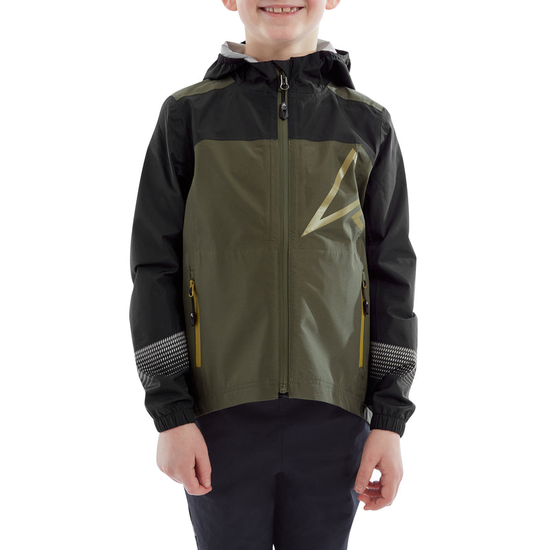 ALTURA SPARK KID'S JACKET 2022: BLACK/OLIVE 9-10 YEARS