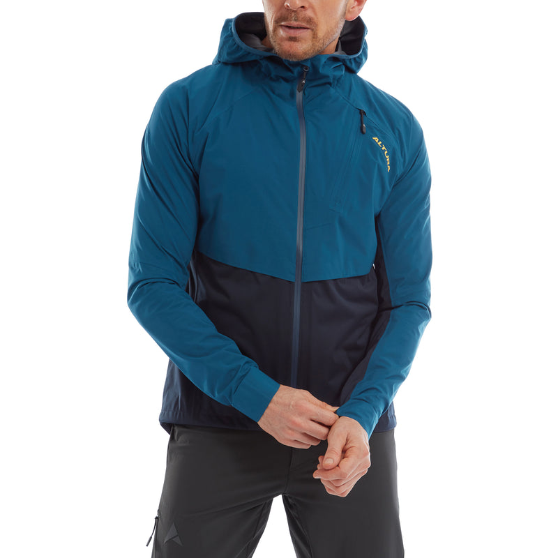 ALTURA ESKER MEN'S WATERPROOF PACKABLE JACKET 2022: BLUE/NAVY S