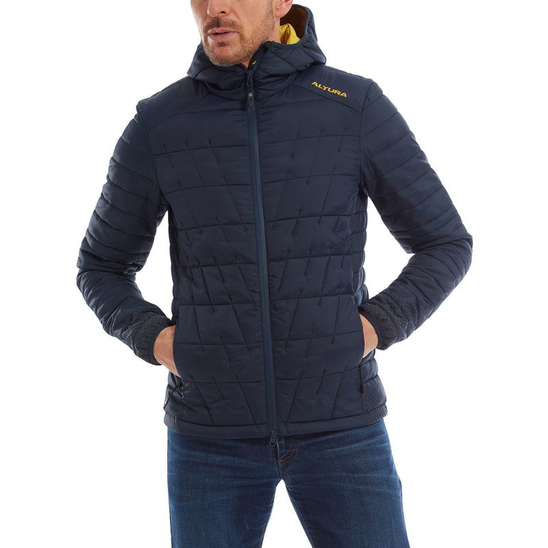 ALTURA TWISTER MEN'S INSULATED CYCLING JACKET 2022: NAVY M