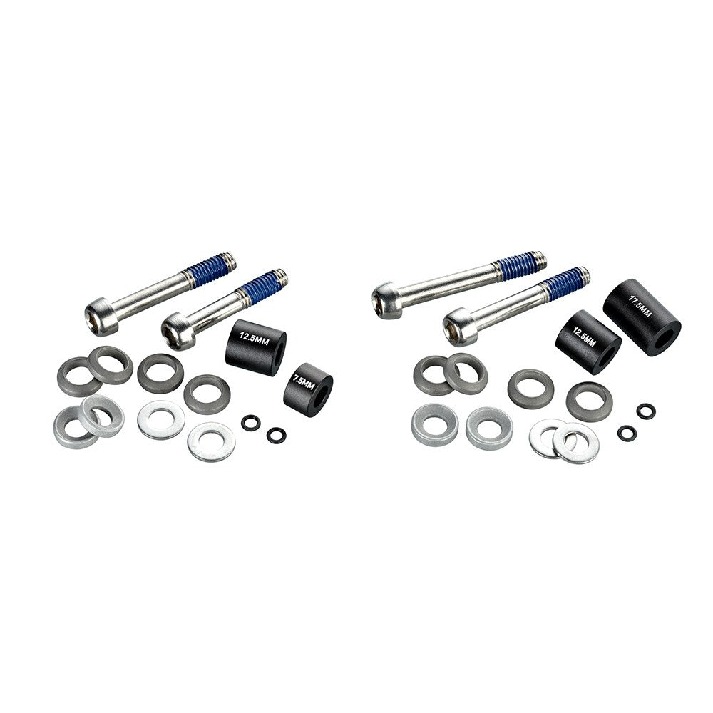 AVID POST SPACER SET - 20 S (FRONT 180/REAR 160) INC. STAINLESS CALIPER MOUNTING BOLTS (CPS & STANDARD)