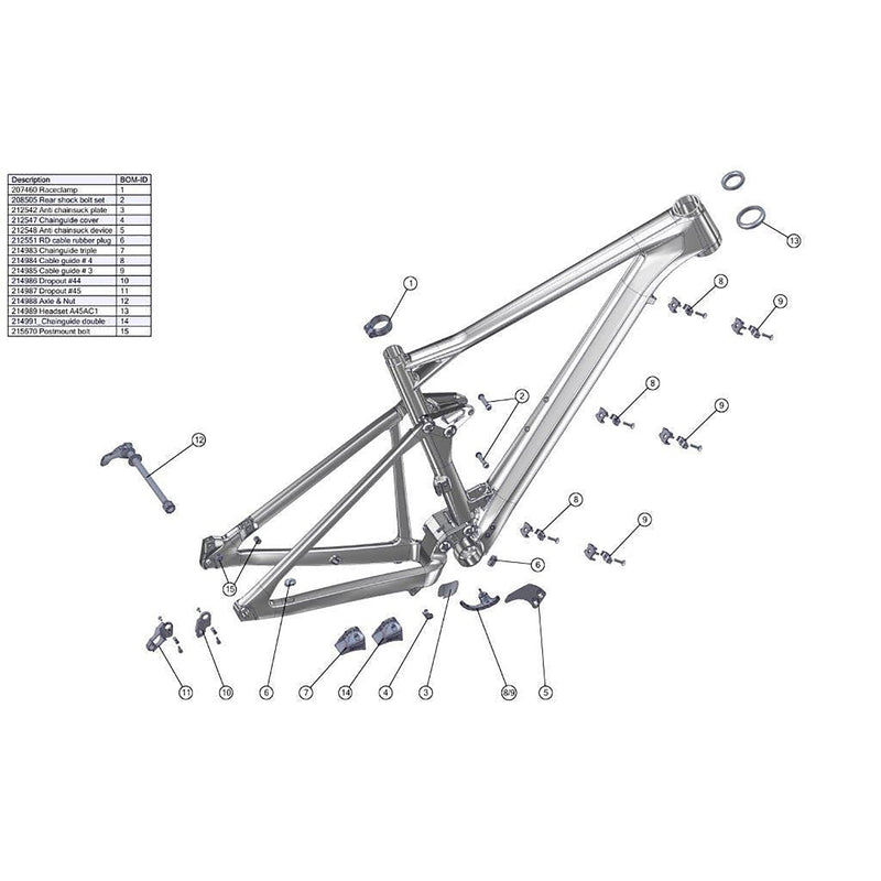 BMC SPARE - CABLE GUIDE