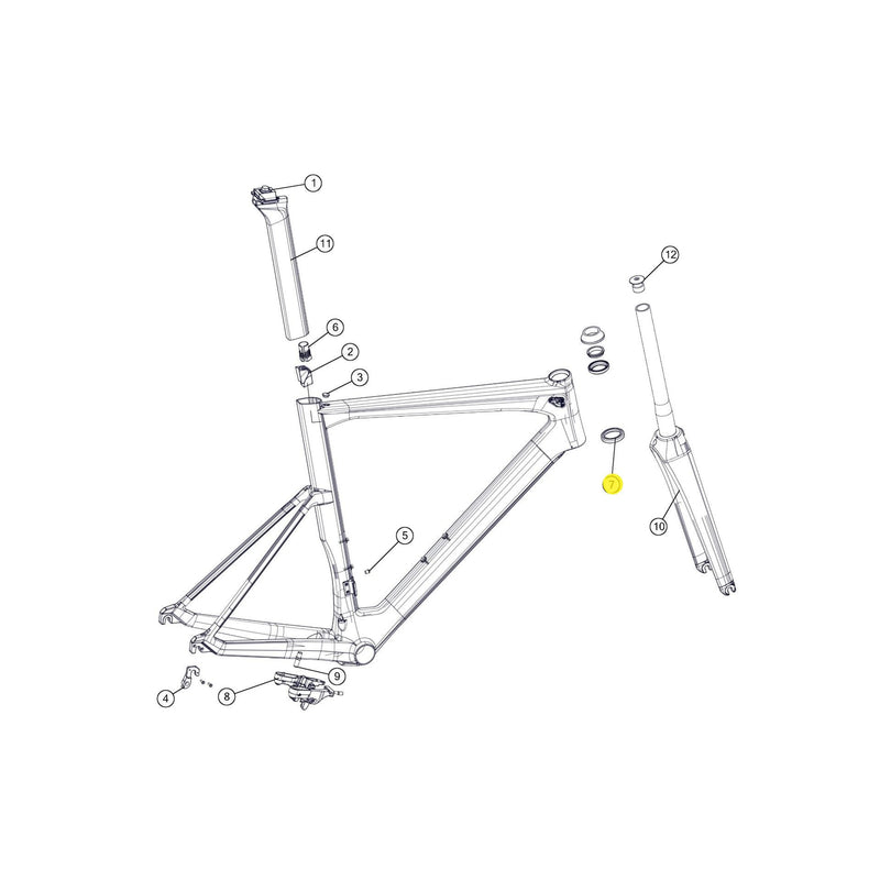 BMC SPARE - HEADSET FSA NO.44E (1 PIECE)