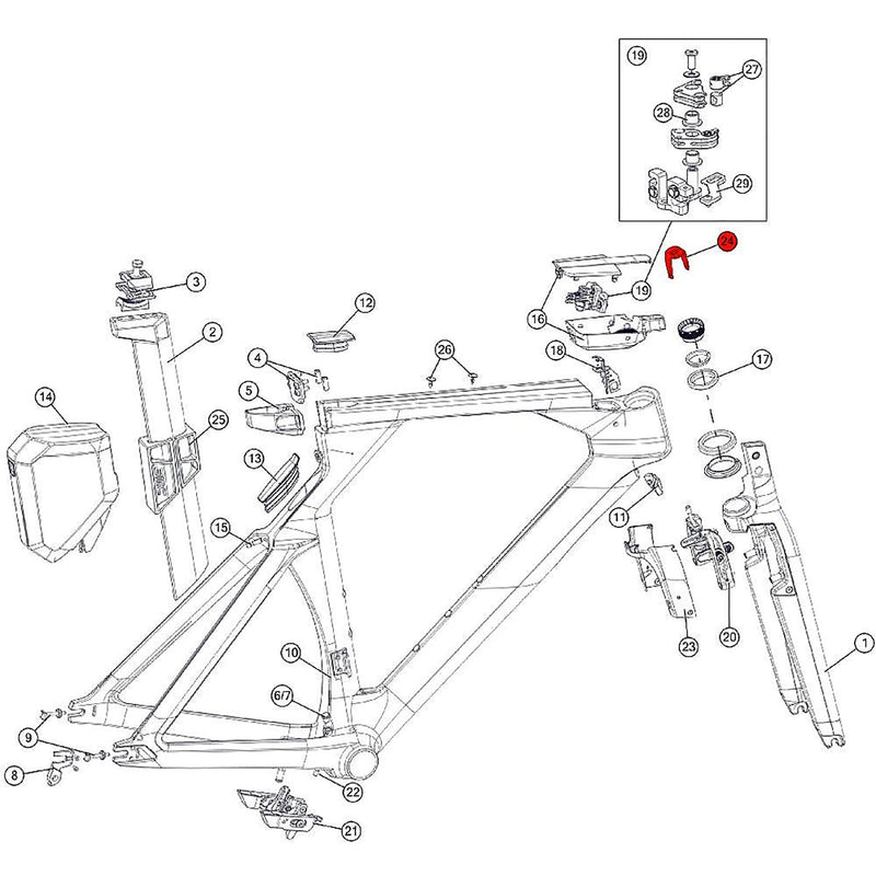 BMC SPARE - TM01 HEADSET TOOL (1 PIECE)