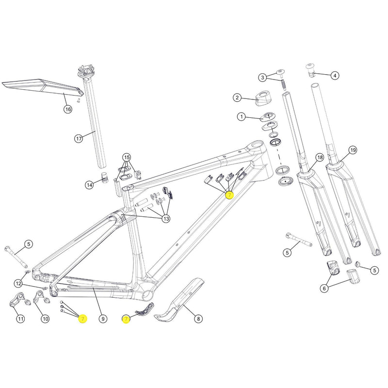 BMC SPARE - CABLE GUIDE