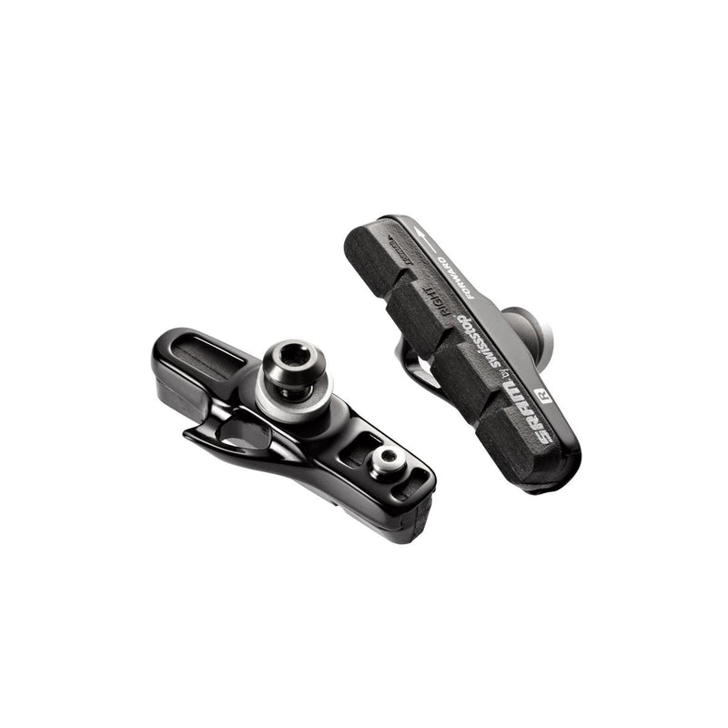 SRAM BRAKE PAD/HOLDER BLACK RED (1 PAIR)