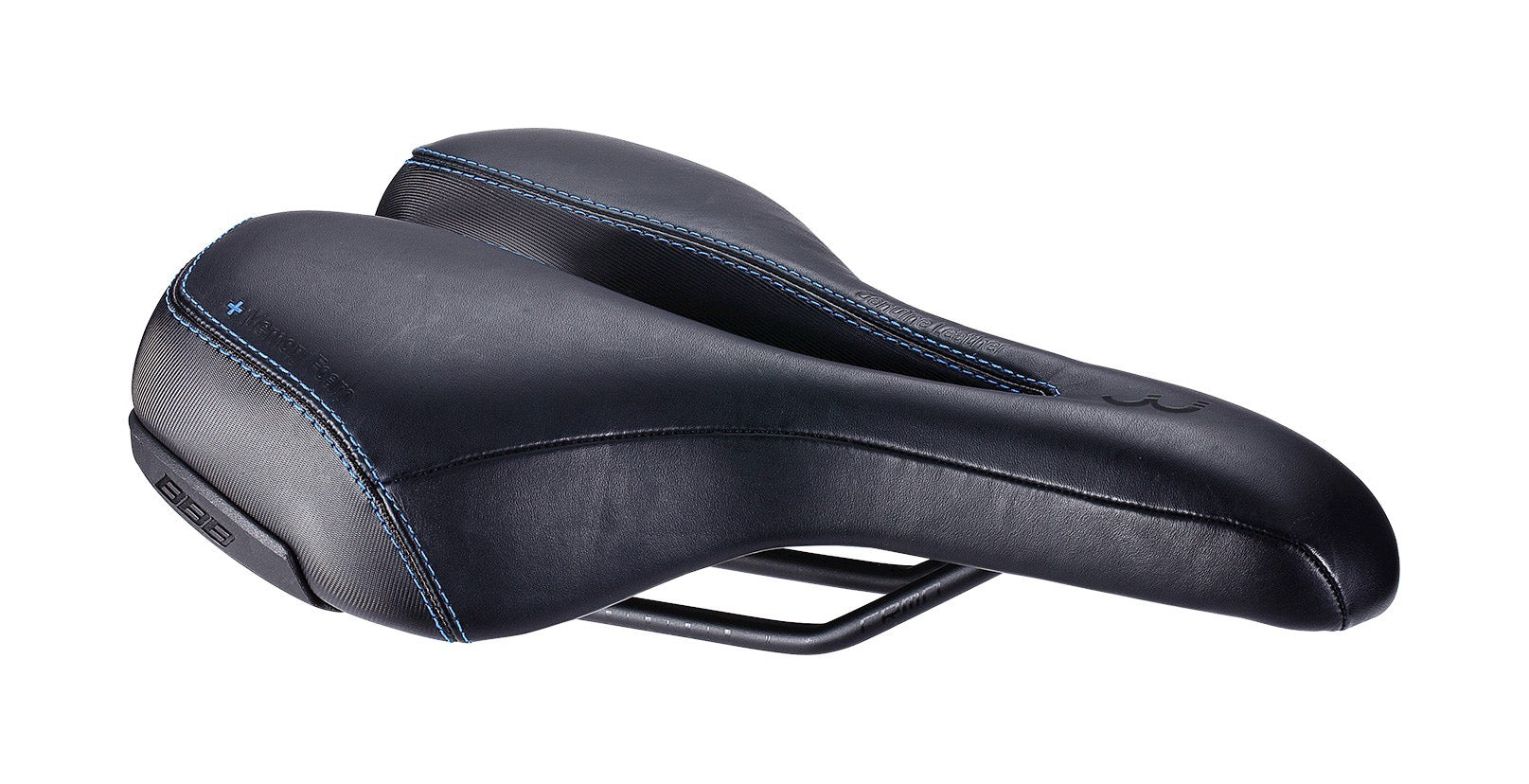 SportPlus Ergonomic Saddle CrMo Rail 185mm [BSD-114]