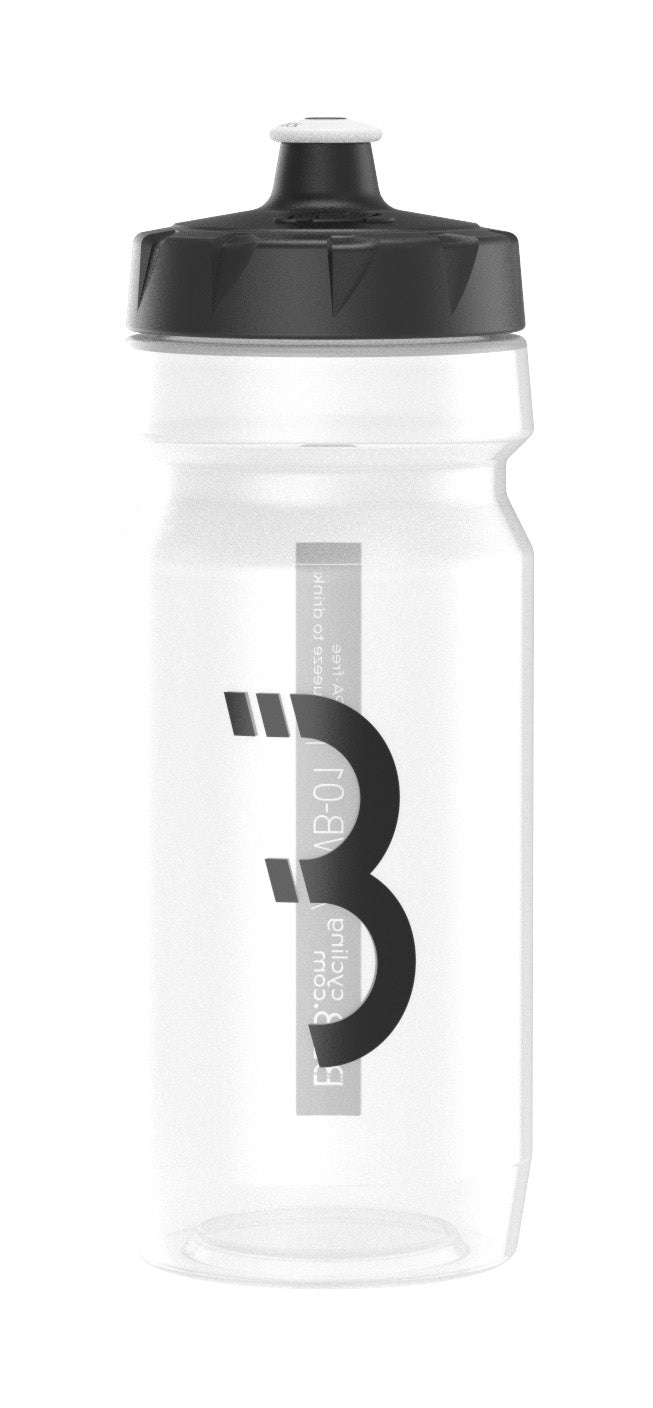 BBB BWB-01 - COMPTANK WATER BOTTLE (550ML, CLEAR & BLACK)