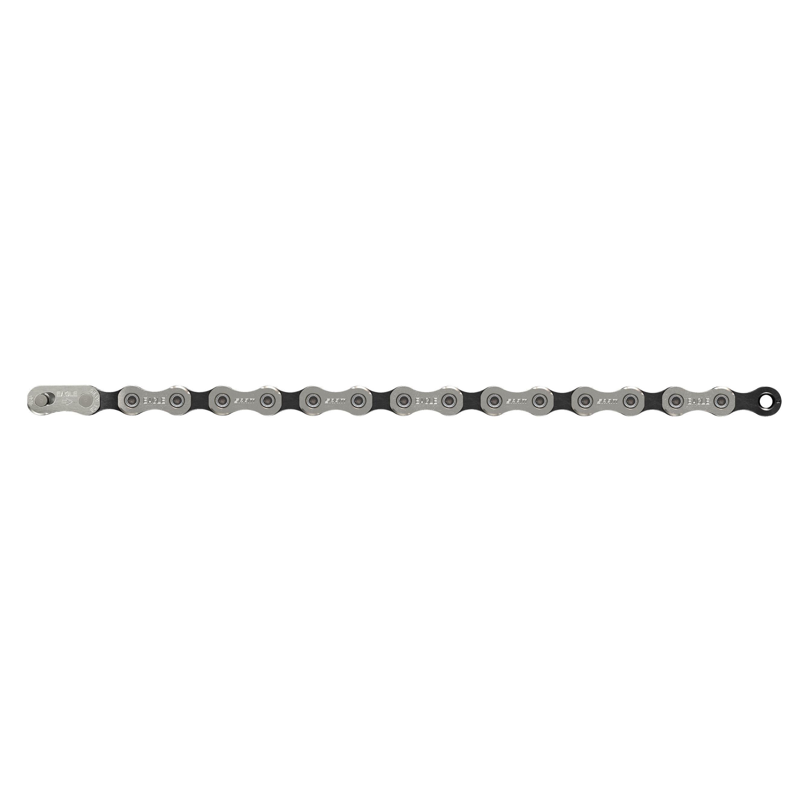 SRAM CHAIN GX EAGLE SOLID PIN 126 LINKS POWERLOCK 12-SPEED