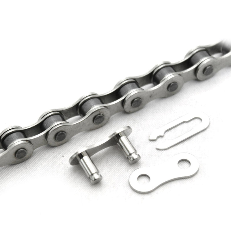 CLARKS SINGLE SPEED ANTI-RUST CHAIN 1/2X1/8 X112 LINKS SPRING CLIP INC.