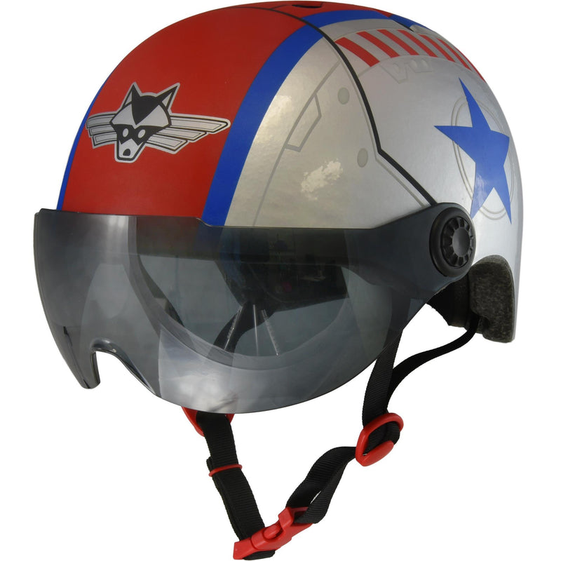 C-PREME RASKULLZ FS (FIT SYSTEM) CHILD HELMET (5+ YEARS) - FLYING ACE