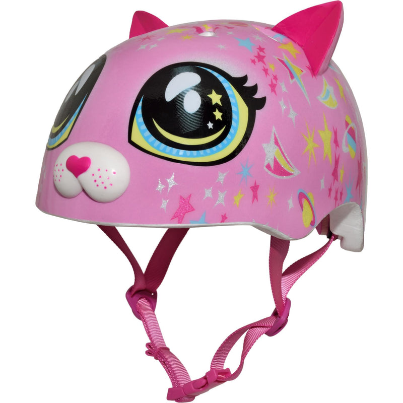 C-PREME RASKULLZ CHILD HELMET (5+ YEARS) - ASTRO CAT PINK