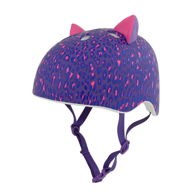 C-PREME KRASH FS YOUTH HELMET (8+ YEARS) - LEOPARD KITTY